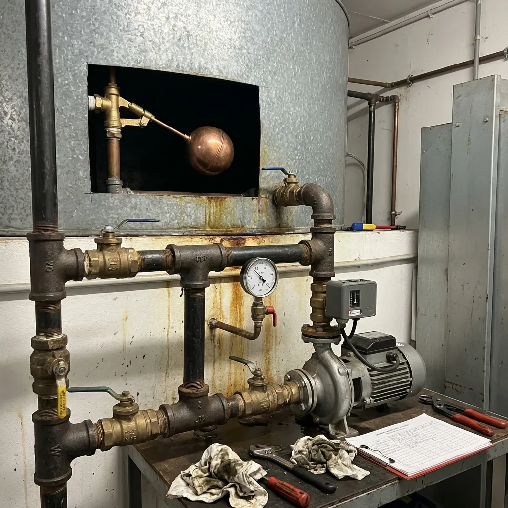 Su Deposu Şamandıra Arızası ve Hidrofor Tamiri [2024 Rehber]